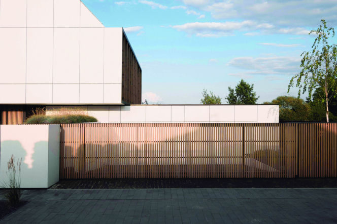 Dom ze skośnym dachem - projekt - Miłosz Stopiński