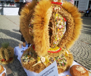 W gminie Tarnów powstał najpiękniejszy wieniec dożynkowy w kraju! Podziwiała go Pierwsza Dama 