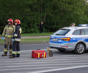 Potrącenie na pasach w Bydgoszczy! Dwie osoby poważnie ranne [ZDJĘCIA]