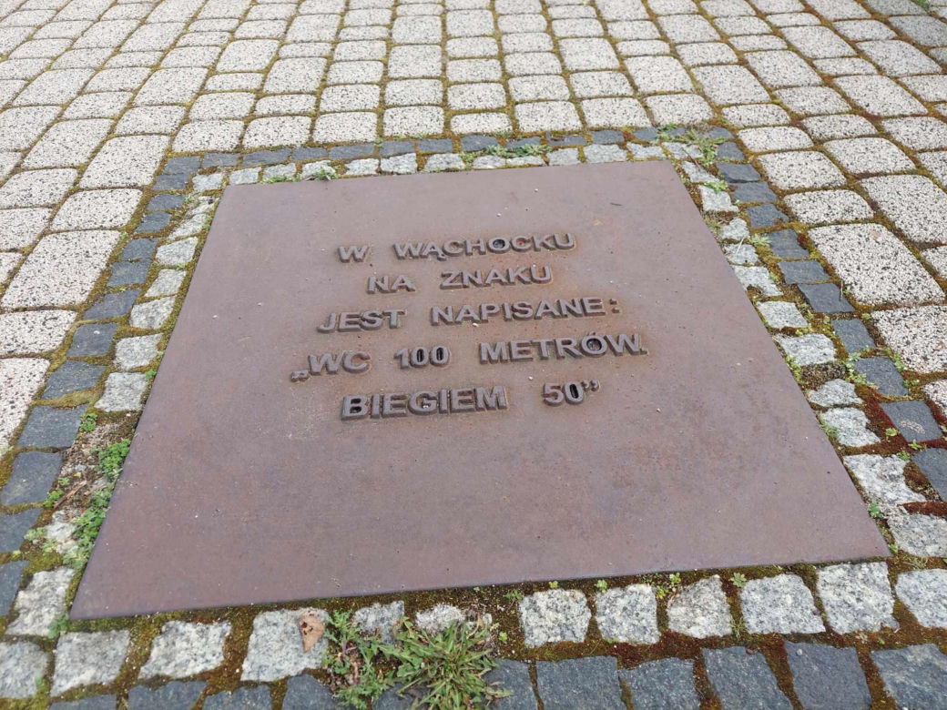 Aleja Humoru w Wąchocku
