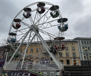 Diabelski młyn na Rynku Kościuszki w Białymstoku