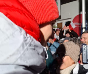 Powitanie Kacpra Tomasiaka w Bystrej 18.02.2026