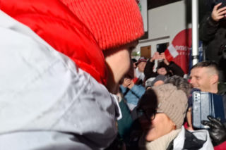 Powitanie Kacpra Tomasiaka w Bystrej 18.02.2026