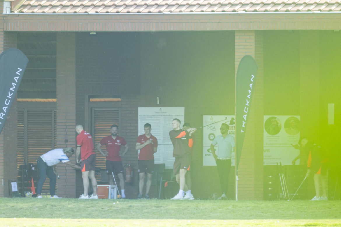 Biało-Czerwoni przed EURO integrowali się na polu golfowym