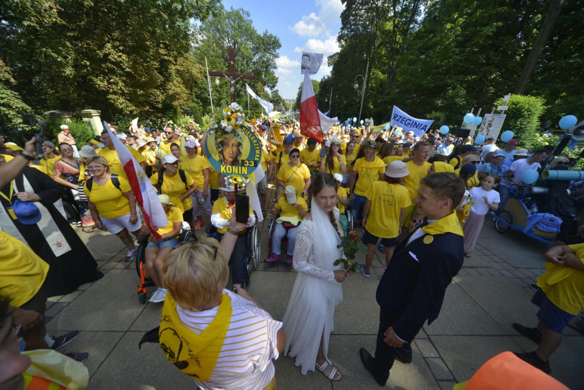 Pielgrzymka na Jasną Górę. Szczyt pielgrzymkowy