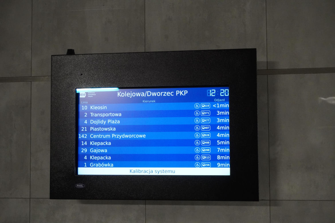 Tunel pieszo-rowerowy przy dworcu PKP w Białymstoku