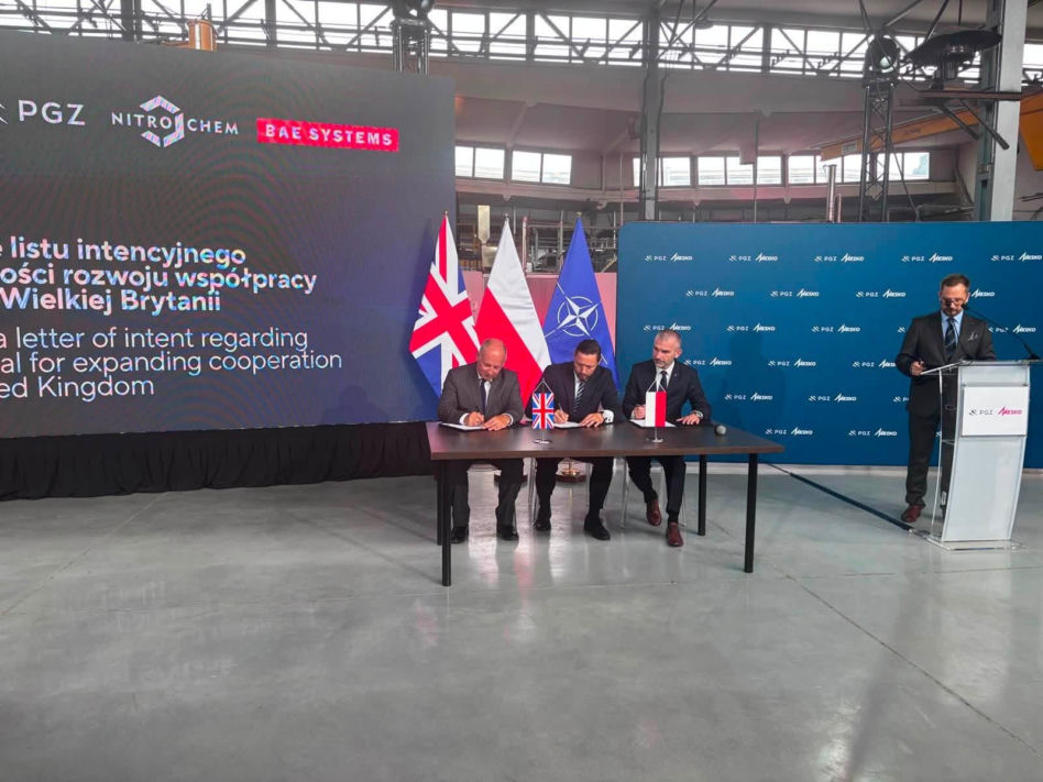 NITRO-CHEM i BAE Systems rozpoczynają nowy projekt.