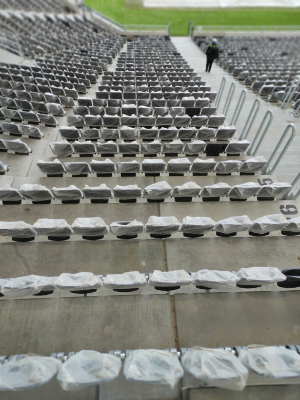 Stadion Pogoni Szczecin czeka na przyjęcie kibiców