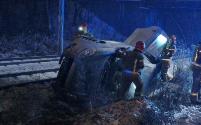 Wypadek przy torach kolejowych w Zabrzu