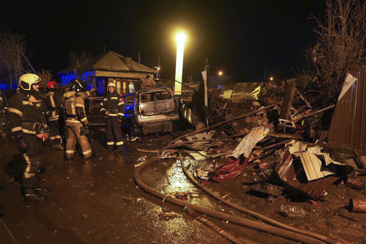 Rosyjski samolot spadł w Irkucku