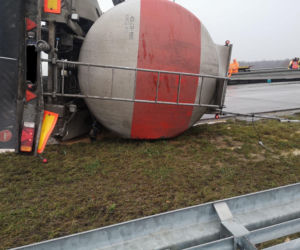 Wypadek na A1 pod Częstochową