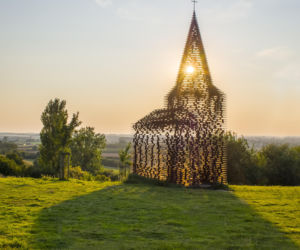 Kościół Doorkijkkerk w belgijskiej prowincji Limburg