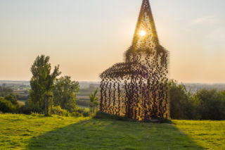Kościół Doorkijkkerk w belgijskiej prowincji Limburg