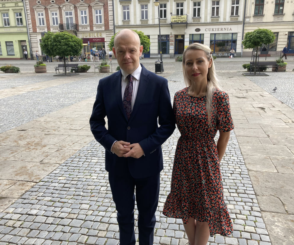 Tomasz Michałowski i Anna Pych