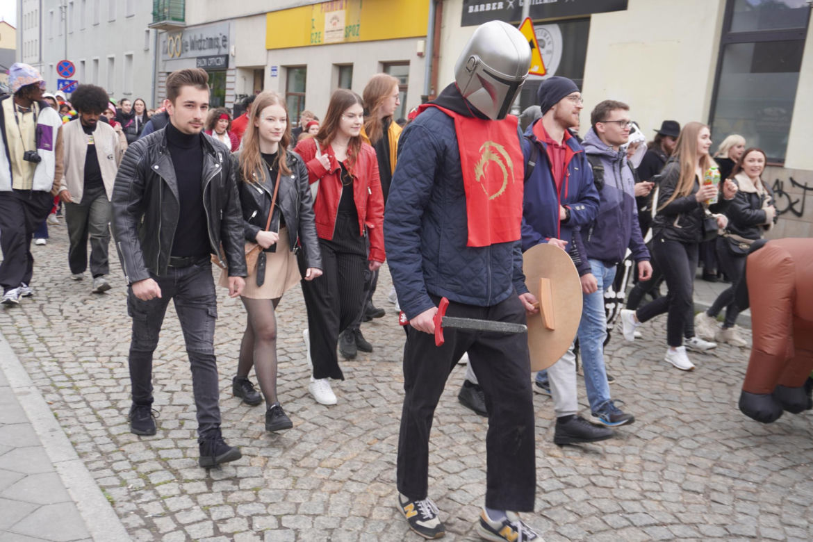 Juwenalia 2025 w Kielcach. Korowód studentów