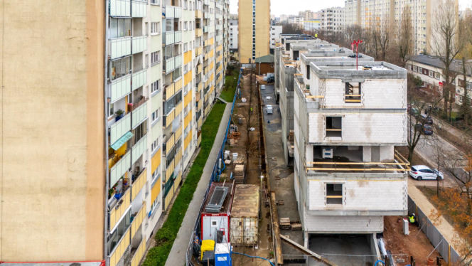 Wola Księcia Janusza w Warszawie w budowie