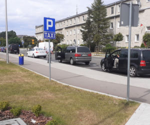 Ostatnie szlify i poprawki przed dworcem PKP - Iława Główna
