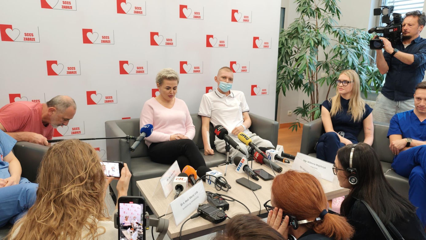 Kacpra prawie wykończyła grypa. Dostał nowe płuca i dzięki temu dożył do swojej "osiemnastki"