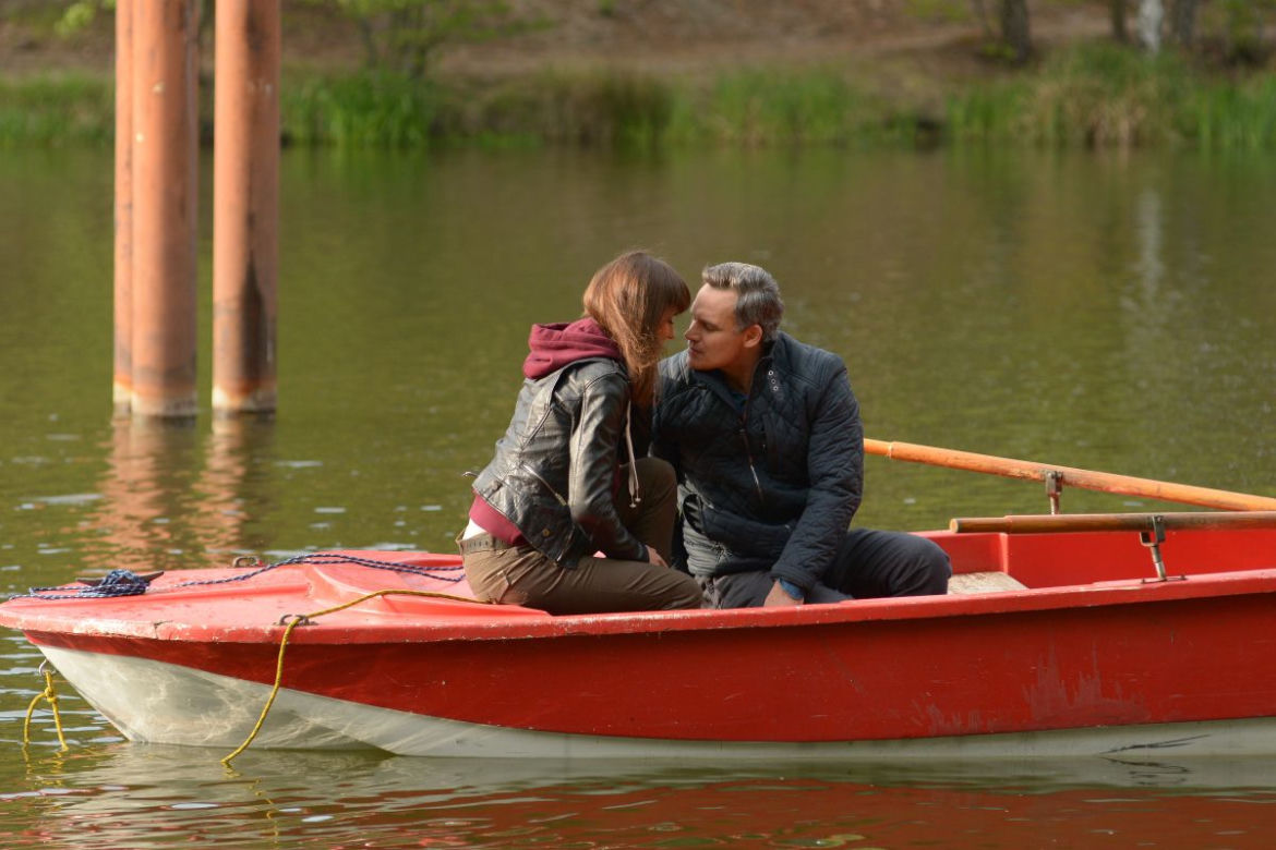 Pierwsza miłość po wakacjach 2019. Melka (Ewa Jakubowicz), Łukasz Magnus (Jan Wieczorkowski)