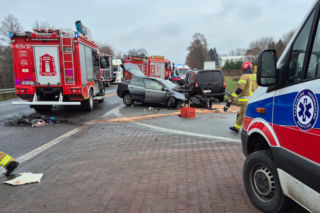 Paraliż na DK94! Karambol w Sufczynie, droga jest zablokowana 