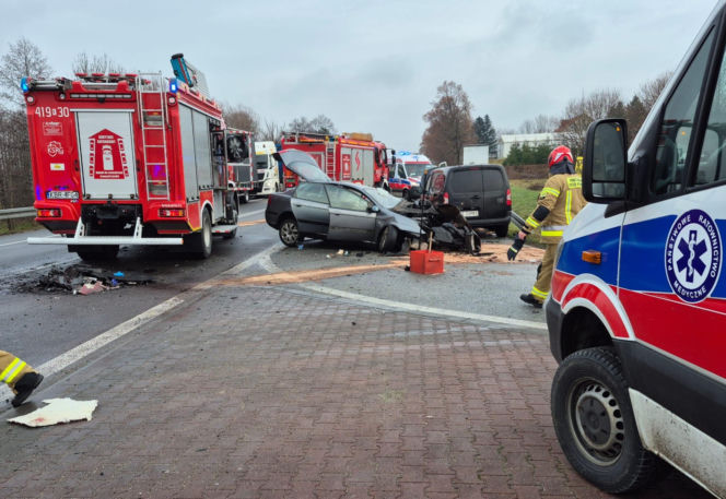 Wypadek w Sufczynie DK 94