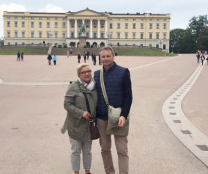 BEATA KEMPA Z MĘŻEM W NORWEGII