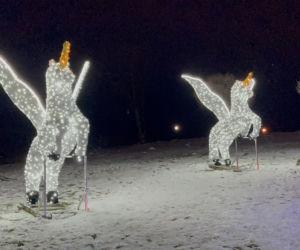 Świąteczne iluminacje w Muszynie