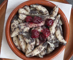 Kluski z makiem na słodko