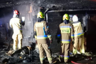 Tragiczny pożar w Borównie. Nie żyją dwie osoby