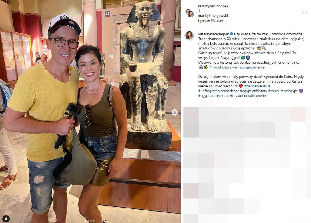 Kasia Cichopek i Maciej Kurzajewski na wiecznych wakacjach