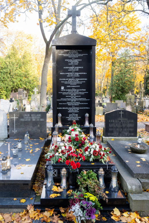 Jadwiga Kaczyńska. Grób