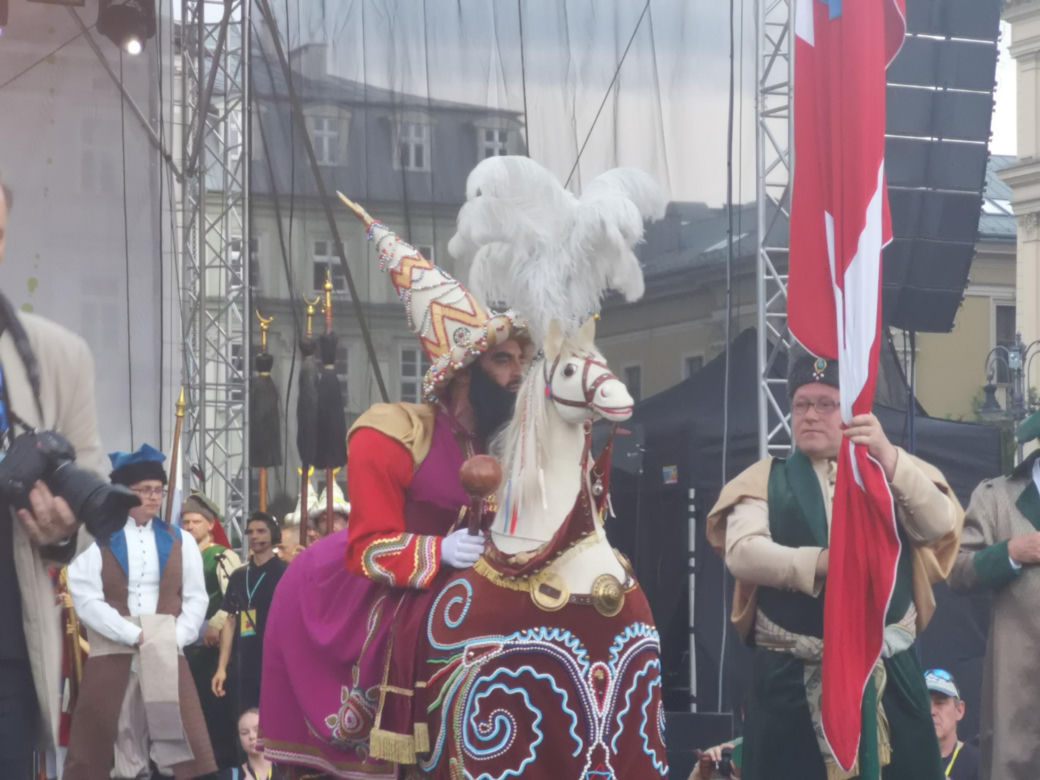 Pochód Lajkonika w Krakowie 2024