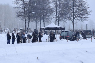 Pogrzeb 14- latki która się zaczadziła w Krakowie