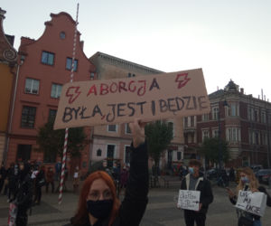 Protest w Grudziądzu