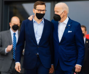 Wizyta prezydenta Joe Biden w Miasto Stołeczne Warszawa - PGE Narodowy