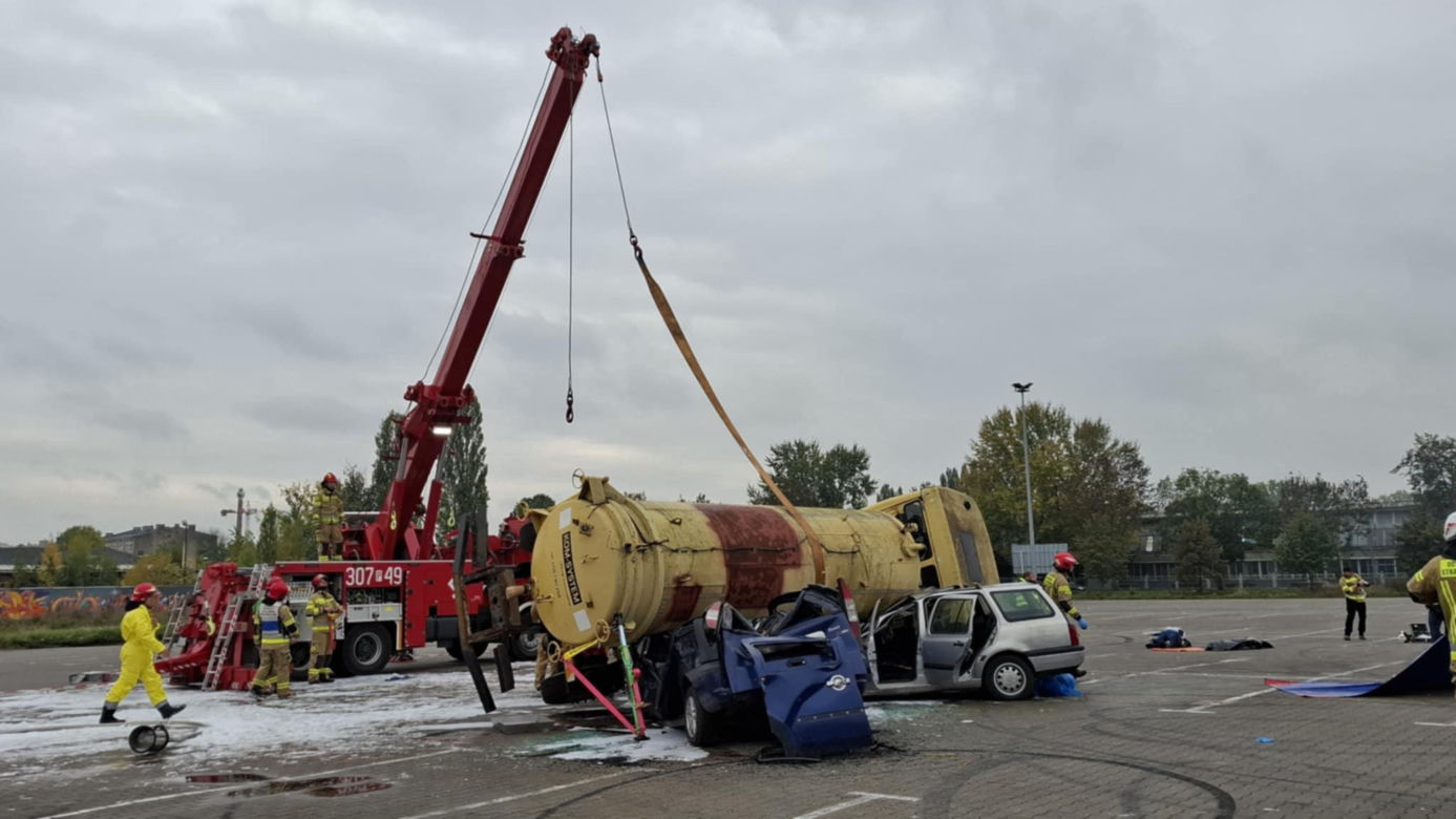 W Kaliszu i powiecie kaliskim trwają wielkie ćwiczenia strażaków