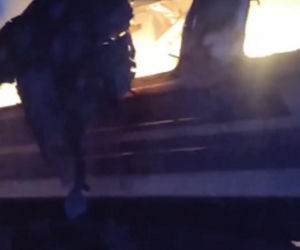 Cztery osoby zginęły w ataku rosyjskich dronów na pociąg w obwodzie charkowskim