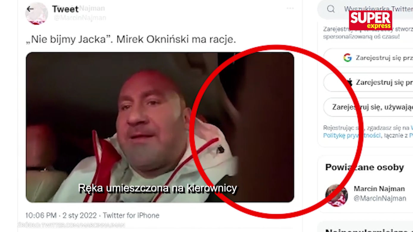 Marcin Najman jeździł autem mimo zakazu