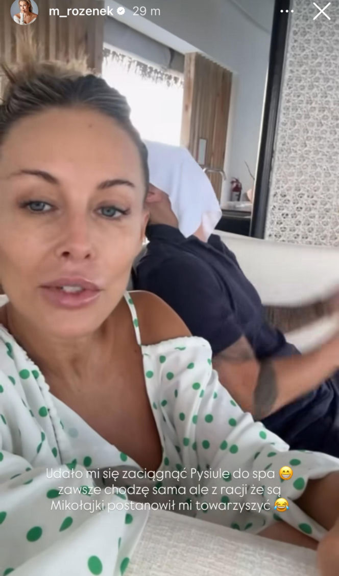 Małgorzata Rozenek i Radosław Majdan na Malediwach