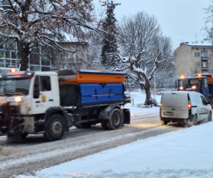 Podkarpacie pod śniegiem. Trudne warunki na drogach