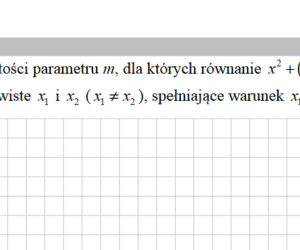 Matura 2020 rozszerzona matematyka. Przykładowe zadania egzaminacyjne