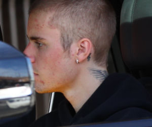 Justin Bieber z krótkimi włosami