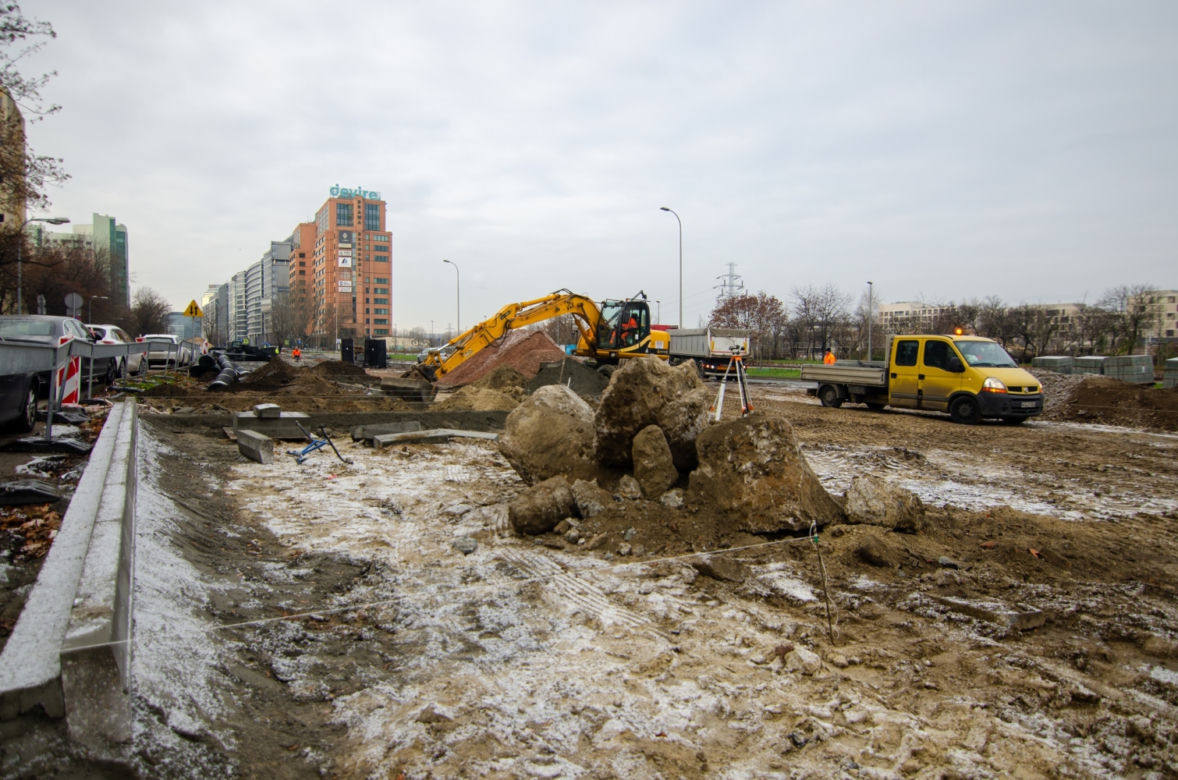Nowy parking w centrum Warszawy