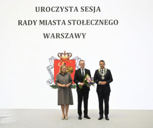 Warszawa uhonorowała Andrzeja Poczobuta. Wzruszające słowa po odebraniu odznaki Honorowego Obywatela