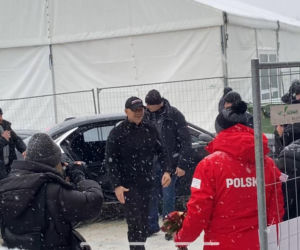 Karol Nawrocki na PŚ w Zakopanem