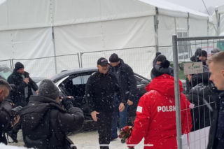 Karol Nawrocki na PŚ w Zakopanem