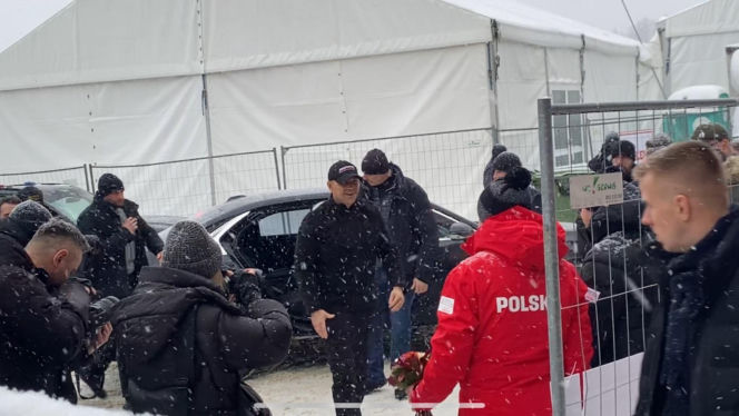 Karol Nawrocki na PŚ w Zakopanem