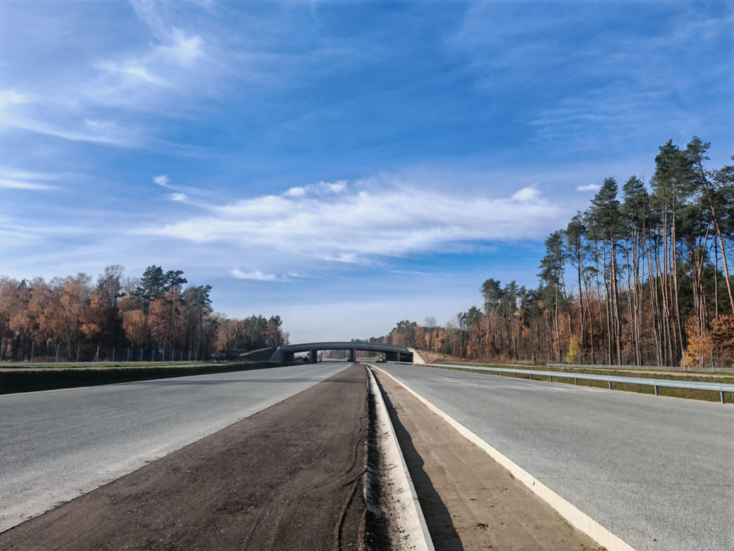 Postępy na budowie A2 Siedlce - Biała Podlaska