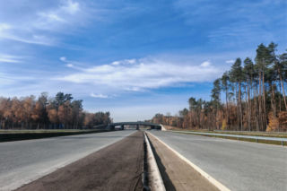 Postępy na budowie A2 Siedlce - Biała Podlaska