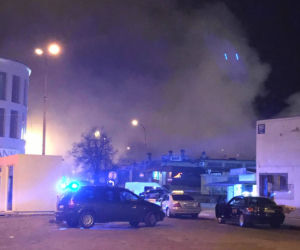 Lublin, ul. Ruska: Spłonęło całe targowisko. Wkrótce szacowanie strat